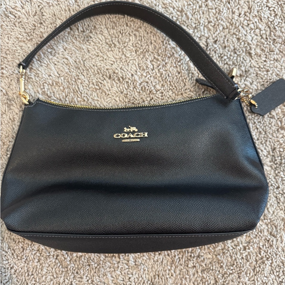 Black coach purse